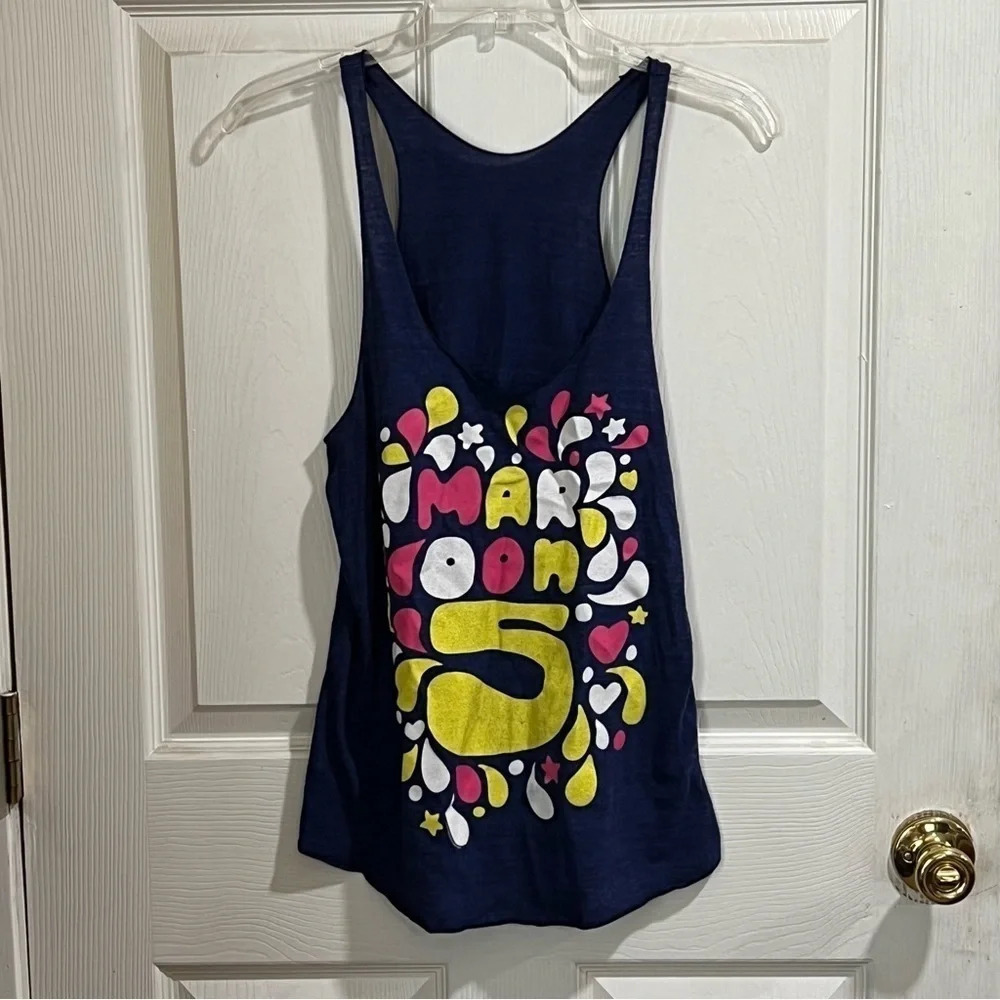 Purple Racerback Maroon 5 Top - Picture 3 of 9
